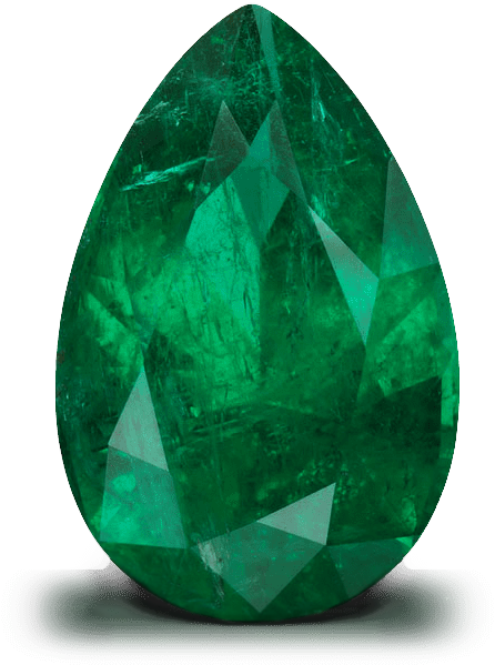 Panjshir Valley pear-shaped emerald